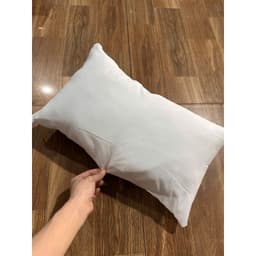 Ruột gối bông gòn cho bé 30x50cm, vải thoáng mát, êm ái và mềm mại 5