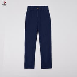 Quần Dài Nữ GENVIET Vải Jeans Trẻ trung Form Col Thụng, Quần Bò Baggy Nữ Cạp Chun Chất Liệu Co Giãn Hiện Đạ 8522 2