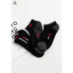 Tất Cổ Ngắn Nam GENVIET Vải Thun 4 Chiều Co Giãn, Ôm Sát Thoáng Khí Thoải Mái Bền Đẹp UV0420W0007 4