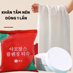 Khăn Tắm Dạng Viên Nén , Khăn Spa ,Khăn Nén Mang Theo Du Lịch Nhỏ Gọn Tiện Lợi 88393 1