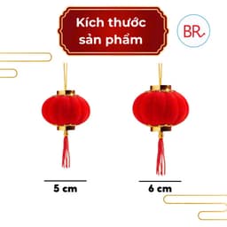 COMBO 20 Đèn lồng NILONG  đỏ Giá Rẻ  chữ Phúc treo trang trí Tết  treo tết đèn lồng nilong 6
