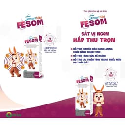 Smartbibi FESOM- SẮT VỊ NGON, HẤP THU TRỌN• HỖ TRỢ CẢI THIỆN TÌNH TRẠNG THIẾU MÁU 🩸 DO THIẾU SẮT 2