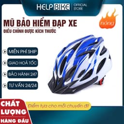 Mũ bảo hiểm xe đạp thể thao, Nón bảo hiểm chống sốc siêu nhẹ MBH 1