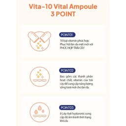 Tinh Chất Dưỡng Sáng Da Mờ Thâm Maxclinic Vita-10 Vital Ampoule 100ml 9