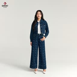 [ẨN] Quần Dài Jeans Nữ GENVIET Dáng Ống Suông Chất Liệu Bền Đẹp, Phong Cách Thời Trang Hiện Đại 8779 2
