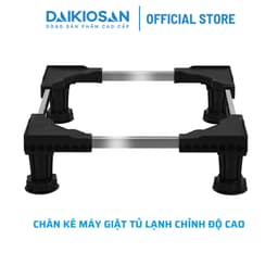 Chân kê máy giặt Electrolux inox cho máy giặt cửa ngang, cửa đứng, tủ lạnh, máy rửa chén Daikiosan 6