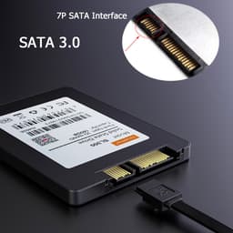 Cáp SATA3 6Gb/s Chính Hãng Cho Ổ Cứng SSD & HDD 2.5” 3.5” - Dây Kết Nối Mainboard  Chất Lượng Cao 2