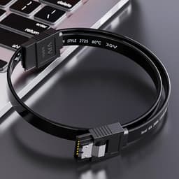 Cáp SATA3 6Gb/s Chính Hãng Cho Ổ Cứng SSD & HDD 2.5” 3.5” - Dây Kết Nối Mainboard  Chất Lượng Cao 4