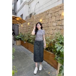 Áo Len Nữ EvaloverThiết kế Cổ Đức 3 Cúc Cộc Tay Phối Thêu Nơ Chất Len Montoghi Mềm M198  7