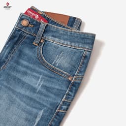 [ẨN] Quần Short Đùi Nữ Genviet vải Jeans Trẻ Trung Col Cơ Bả 8242 7