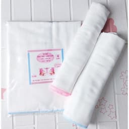 Khăn Tắm Xô Trắng Kiba Siêu Mềm 4 Lớp (75x75cm) 2