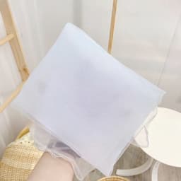 Khăn Voan Che Mặt Bé Chống Nắng Kích Thước 65x75cm 3