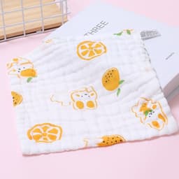 Khăn Xô Sữa Nhăn 6 Lớp Mềm Mại, Hút Ẩm Tuyệt Vời Cho Trẻ Em 6