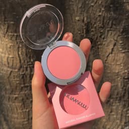 Phấn Má Hồng Klavuu Tone 5 Rosy Peony, Hồng Urban Pearlsation Natural Powder Blusher (5.5g) 6