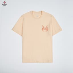 [ẨN] Áo Thun Cộc Tay Nữ GENVIET JEANS Vải Cotton Dáng Unisex, Áo Phông Nữ Vải Thun Thoáng Mát Co Giã 8731 7
