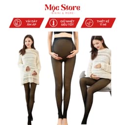 Quần Tất 3D 6S Cho Mẹ Bầu💥 HÀNG CAO CẤP 💥Quần Tất Bà Bầu Loại Cả Bàn Đánh Lừa Thị Giác, Co Giãn Tốt Phong 1