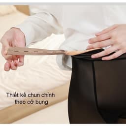 Quần Tất 3D 6S Cho Mẹ Bầu💥 HÀNG CAO CẤP 💥Quần Tất Bà Bầu Loại Cả Bàn Đánh Lừa Thị Giác, Co Giãn Tốt Phong 4