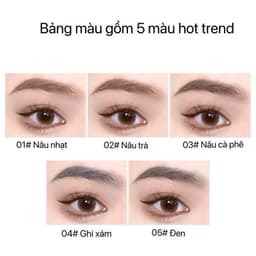 [XIXI]Chì kẻ mày nét mảnh XIXI đều màu tự nhiên Thin Eyebrow Pencil XIXI14 9