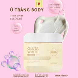 Kem Ủ Trắng Da GLUTA WHITE Làm Trắng Da Body Và Da Mặt Hũ 600gr Hàng Nhập khẩu Thái Lan 6