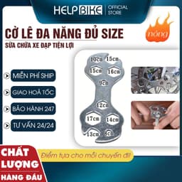 Cờ lê đa năng siêu tiện lợi 2 đầu, Cờ lê có nhiều kích cỡ phù hợp đa số loại ốc - CLDN 1