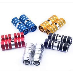 Gác chân xe đạp thể thao dễ lắp đặt, Cặp gác chân chắc chắn tiện lợi nhiều màu sắc GCT02 2