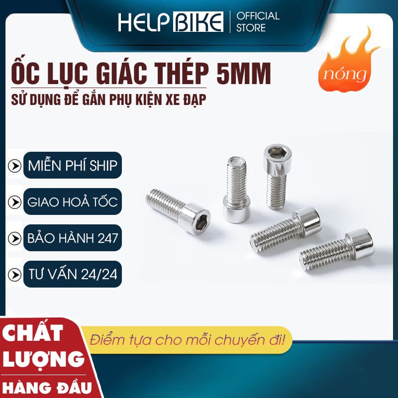 Ốc vít lục giác inox 5mm OV_5mm