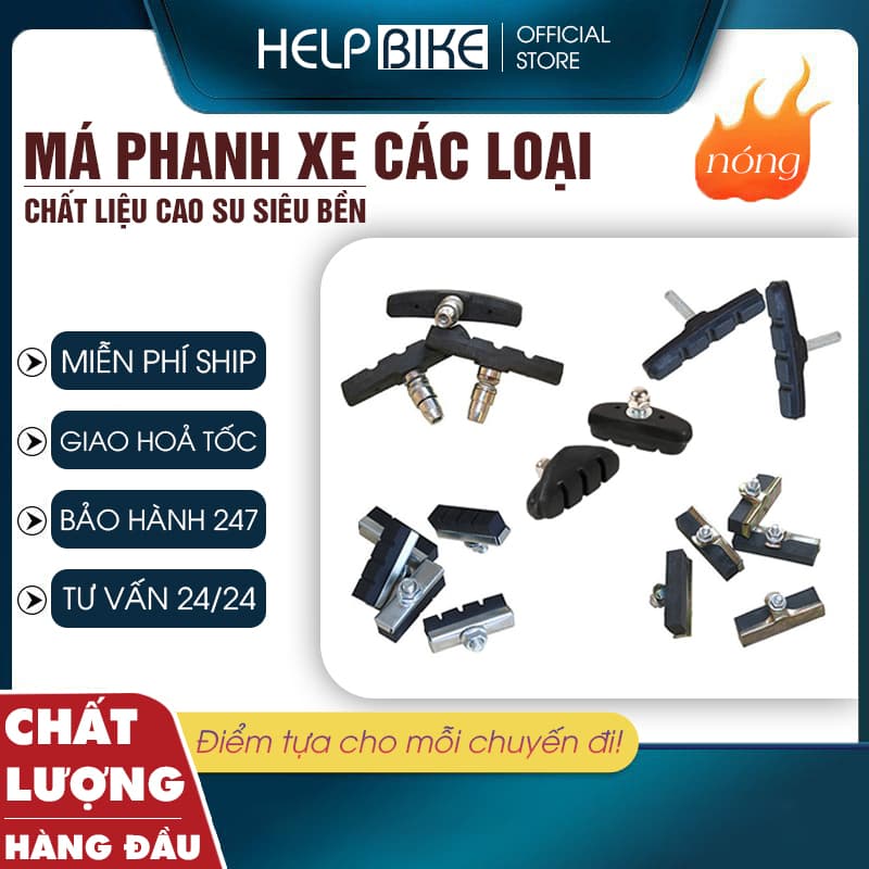Má phanh đĩa xe đạp thể thao, Các loại má phanh chuyên dụng cho xe đạp - MP