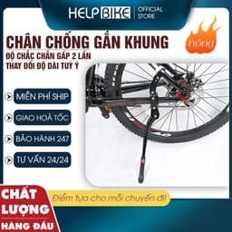 Chân chống 3 ĐIỂM xe đạp thể thao TĂNG GIẢM loại tốt CC3DTD 1