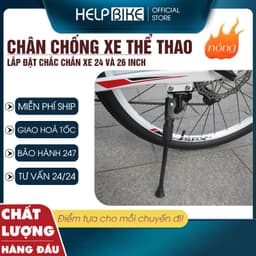 Chân Chống Xe Đạp Thể Thao, Chân chống loại thường cho xe 24inch và 26inch - CC01 1