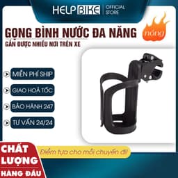 Gọng bình nước xe đạp ĐA NĂNG GBE, Giá treo bình nước gắn mọi trục trên xe tiện lợi GDN 1