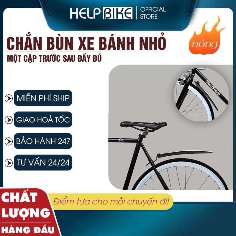 Dè chắn bùn xe đạp thể thao, Chắn bùn gắn đuôi xe đạp TOURING, 700C - CBL