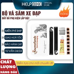 Vá keo xe đạp thể thao ĐẨY ĐỦ dụng cụ, Bộ vá săm Sửa Chữa & Bảo Dưỡng Xe Đạp Thể Thao - BVK 1
