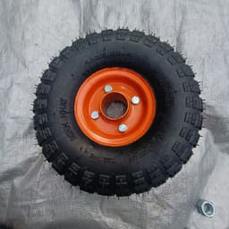 [KKTHN] Bánh Hơi 350-4 Đường Kính 25cm Bi Trục 17 Cho Xe Kéo, Xe Đẩy Hàng, Xe Xuồng Điện ( Giá 1 chiếc) 2