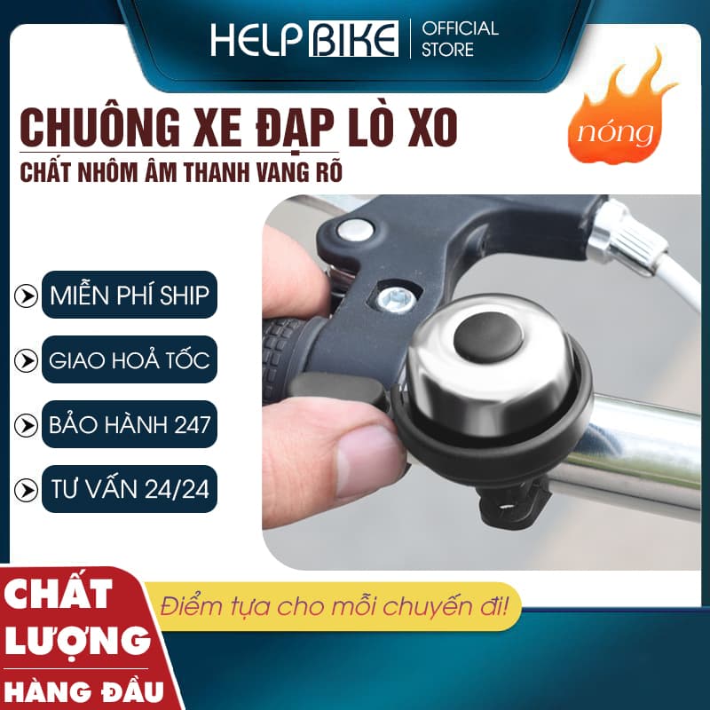 Chuông xe đạp thể thao, Chuông đồng có âm thanh vang lớn CX02