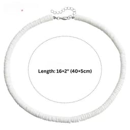 Vòng Cổ Đi Biển Choker Đá Tự Nhiên Unisex Ocean Charm - Phụ Kiện Trang Sức Dây Chuyền Chocker 3