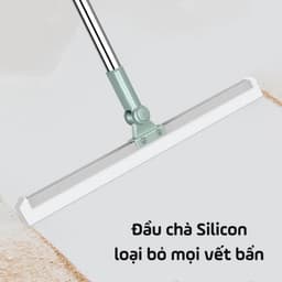 Chổi gạt nước sàn nhà tắm JYoohome Chổi quét nhà thông minh gạt sạch nhà tắm chống trượt đầu silicon 4