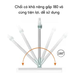 Chổi gạt nước sàn nhà tắm JYoohome Chổi quét nhà thông minh gạt sạch nhà tắm chống trượt đầu silicon 5
