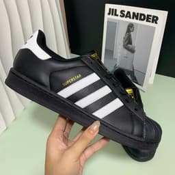 [Cá Sấuu] Giày superstar mũi sò best quality nam nữ | Giày Nam  1