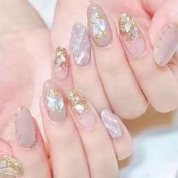 Sét Giấy Nhún, Giấy Bạc 4 Màu Trang Trí Móng NAIL- Sét Giấy Nhún 5