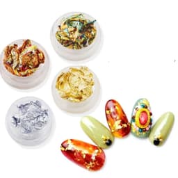 Sét Giấy Nhún, Giấy Bạc 4 Màu Trang Trí Móng NAIL- Sét Giấy Nhún 3