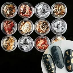 Sét Giấy Nhún, Giấy Bạc 4 Màu Trang Trí Móng NAIL- Sét Giấy Nhún 6
