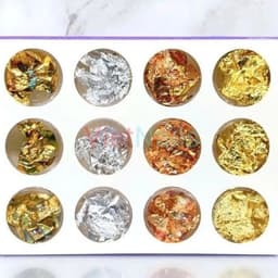 Sét Giấy Nhún, Giấy Bạc 4 Màu Trang Trí Móng NAIL- Sét Giấy Nhún 9