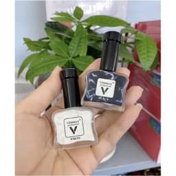Cồn loang trắng, đen Vinimay chính hãng - loang cồn trang trí móng tay nghệ thuật Trắng Đen 4