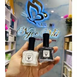 Cồn loang trắng, đen Vinimay chính hãng - loang cồn trang trí móng tay nghệ thuật Trắng Đen 2