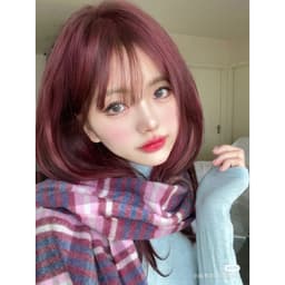 Thuốc nhuộm tóc tại nhà,  Thuốc nhuộm tóc màu NÂU ĐỎ CHERRY không tẩy |  Cheeng+ 3