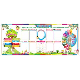 LH 9 - BẢNG TIN LỚP HỌC, TRANG TRÍ LỚP HỌC, TRƯỜNG HỌC MỚI 2