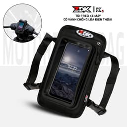 Túi treo đầu xe máy ZDK K5 và túi Mini Javan treo đầu xe máy có vành che nắng chính hãng 3