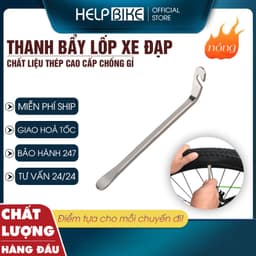 Móc mở lốp xe đạp , Đòn bẩy lốp xe kim loại nhỏ gọn chắc chắn MML 1