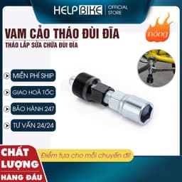 Van cảo tháo đùi đĩa xe đạp tiện lợi, Dụng cụ tháo lắp sửa chữa đùi đĩa xe đạp chuyên dụng - CTDD 1
