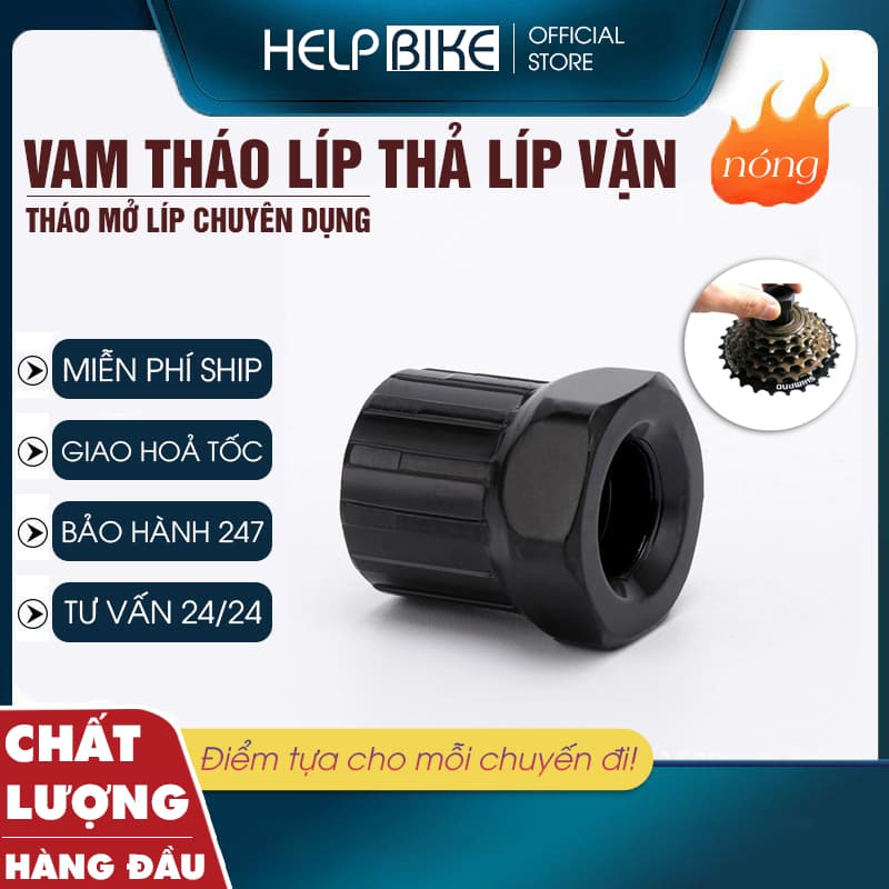 Dụng cụ tháo mở líp xe đạp chuyên dụng, Vam tháo líp thả, líp vặn sửa chữa xe đạp tiện lợi - VTL